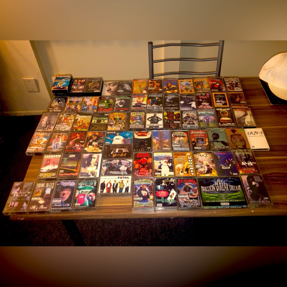 BUNDLE DEAL VINTAGE RAP MUSIC ALL KINDS NEW CASSETTE TAPES LOOK CLOSELY ZOOM IN
